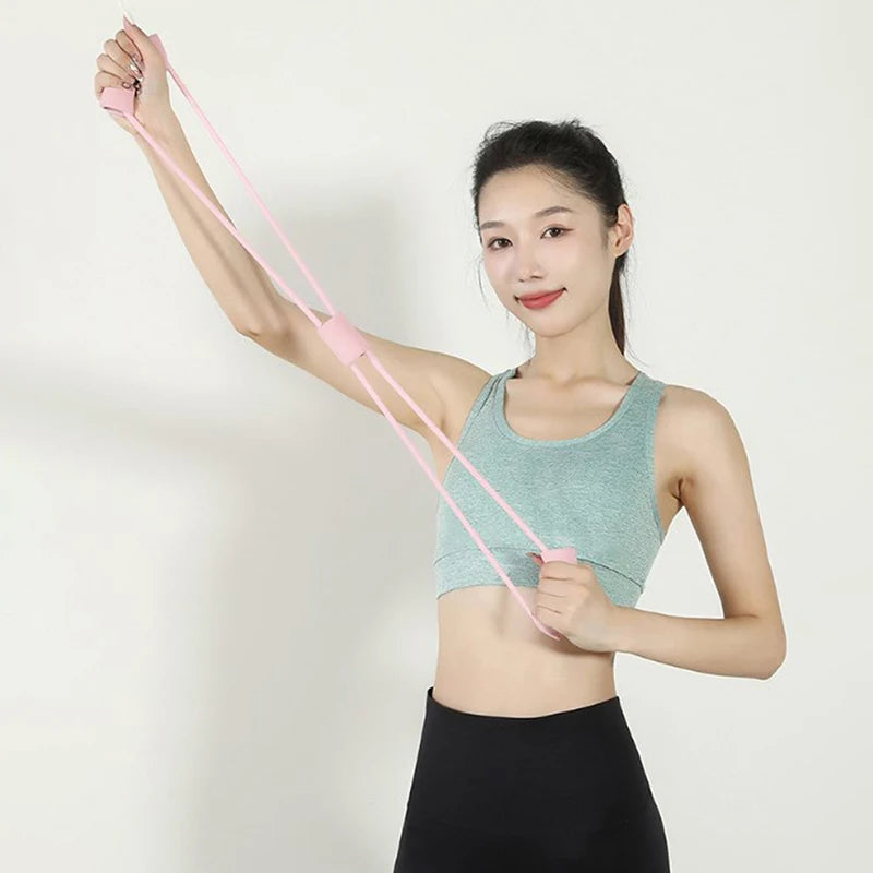 Resistance Bands Yoga Fitness Accessories Rubber Pull Rope Training And Exercise Gym Equipment For Women