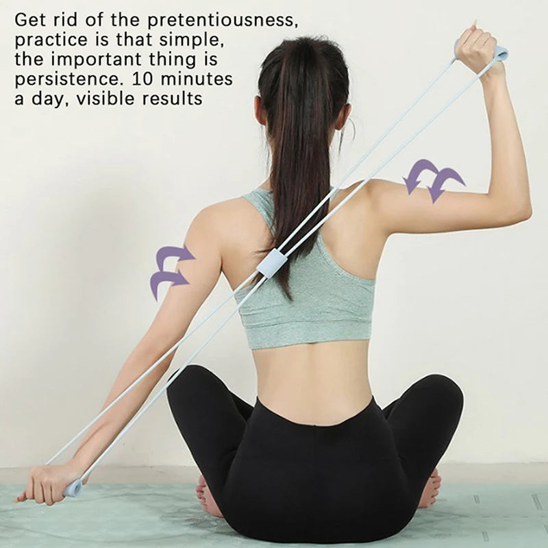 Resistance Bands Yoga Fitness Accessories Rubber Pull Rope Training And Exercise Gym Equipment For Women