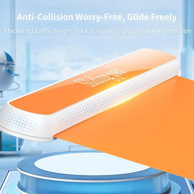 Workout Mat Fitness Slide Board Home Gym Exercise Equipment For Stability And Balance