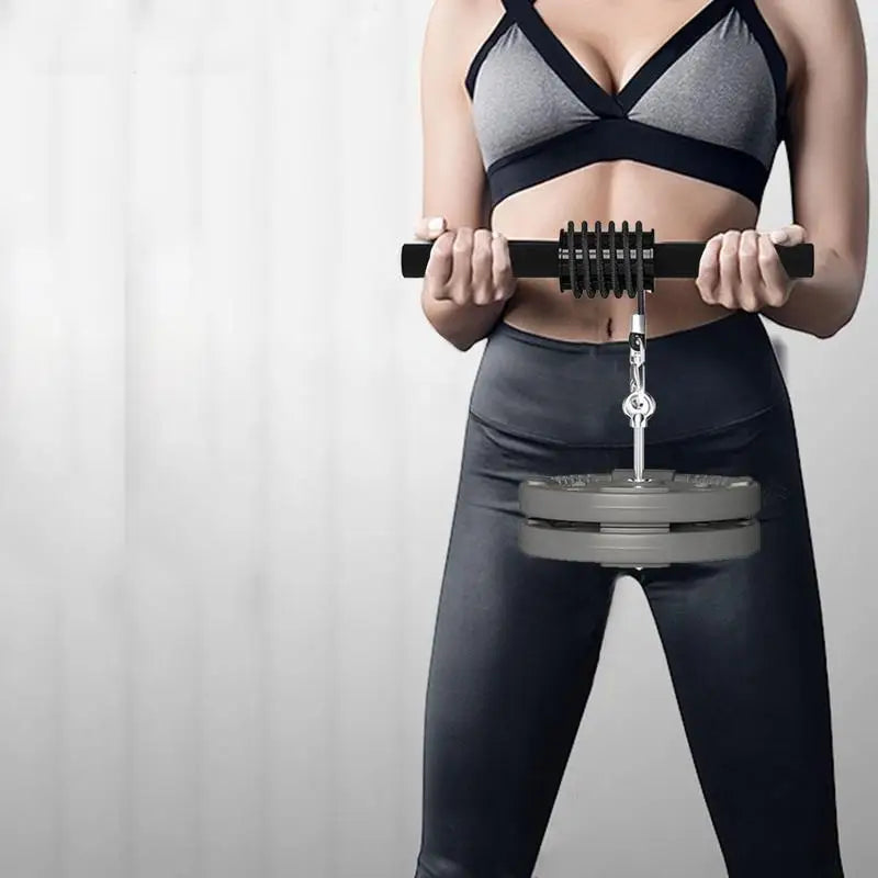 Forearm Strength Trainer and Strength Exerciser Waist Roller Equipment