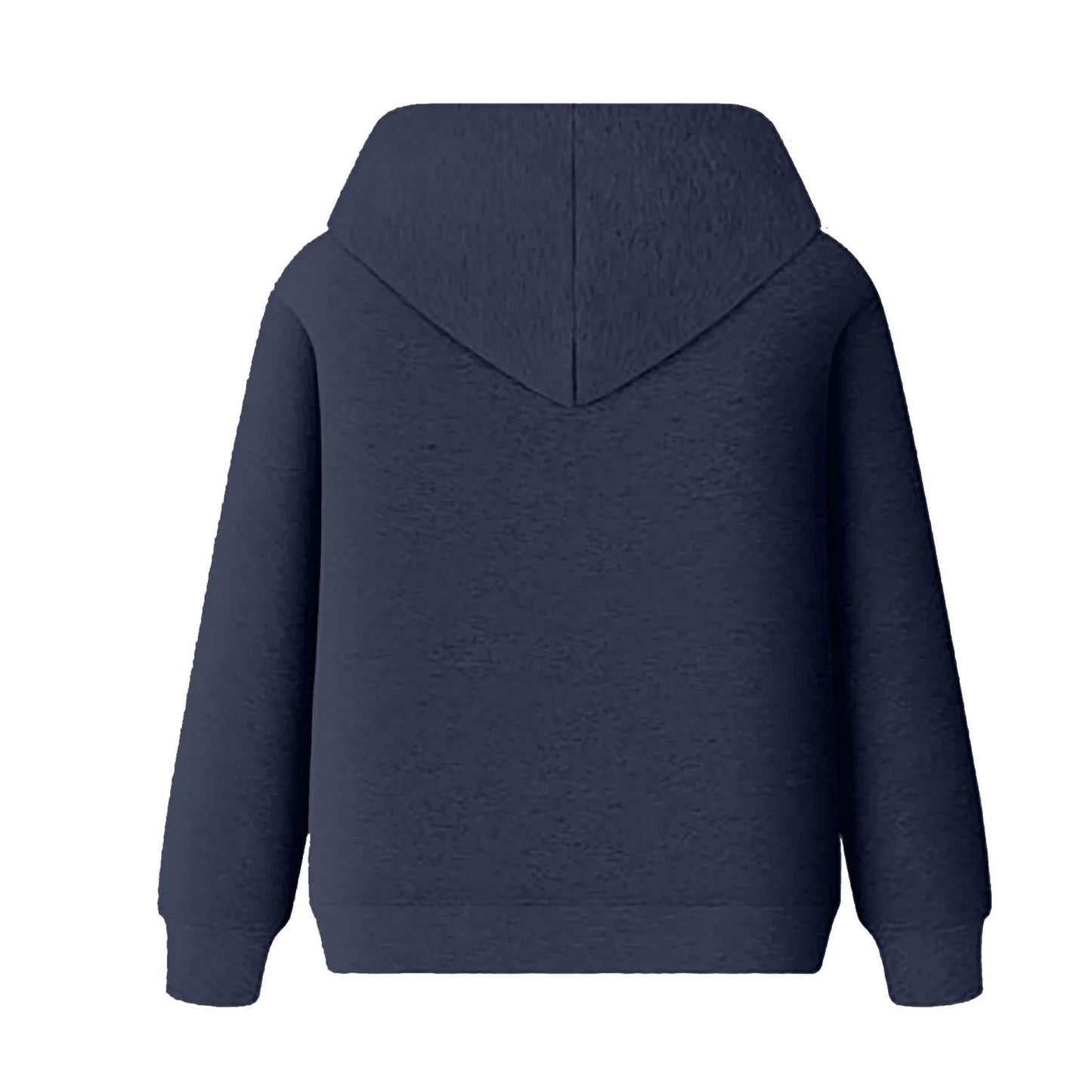 Fall And Winter Men's Casual Solid Color Hoodies No Pockets Top Hooded Pullovers Loose Men Clothing Top Outdoor Y2k Hoodies