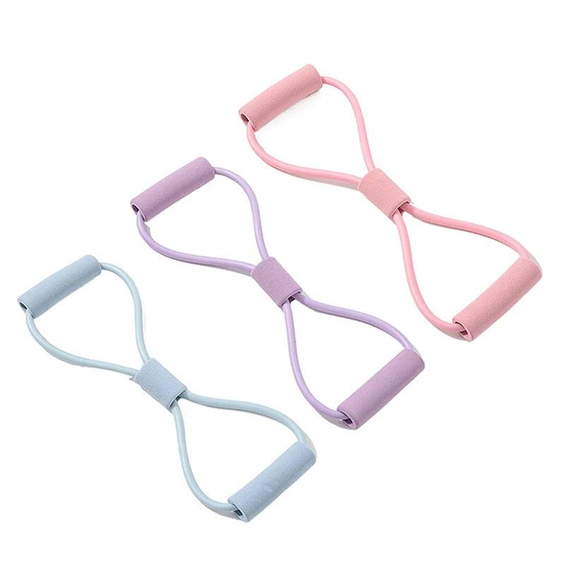 Resistance Bands Yoga Fitness Accessories Rubber Pull Rope Training And Exercise Gym Equipment For Women