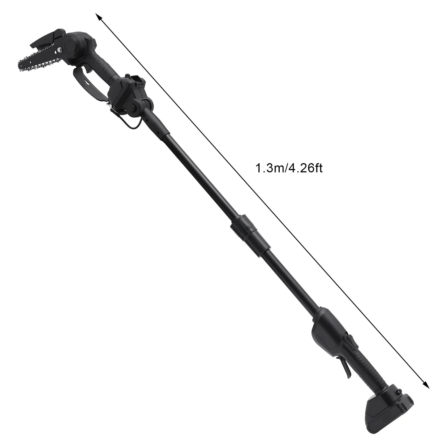 2-In-1 High Reach Pole Chainsaw for Tree Trimming And Garden Pruning Portable Electric Saw