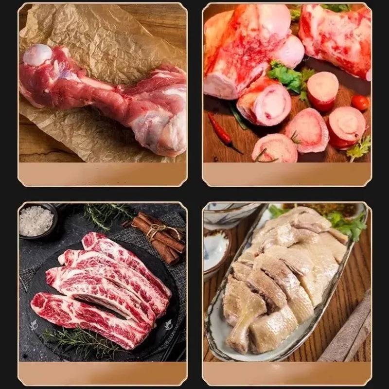 Special Knife for Chopping Bones, Thickeneded Heavy Bone Chopping Knife, Home and Commercial Bone Chopping Knife, Bone Chopping Knife, Butcher, Cattle, Sheep, Big Bones