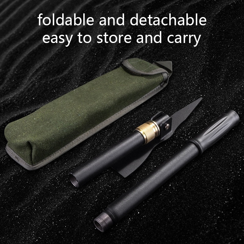 Garden Folding Portable Stainless Steel Shovel - justforyoushopping23
