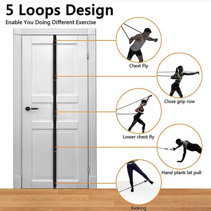 Door Anchor for Resistance Bands Multi Point Anchor Gym Accessory