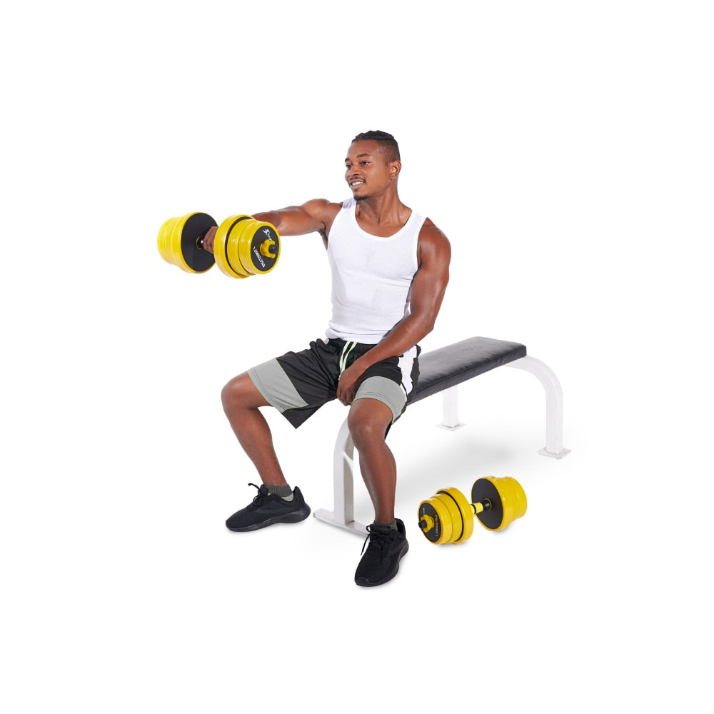 Adjustable Dumbbells and Barbell Set, 22,33,44,55LB - justforyoushopping23