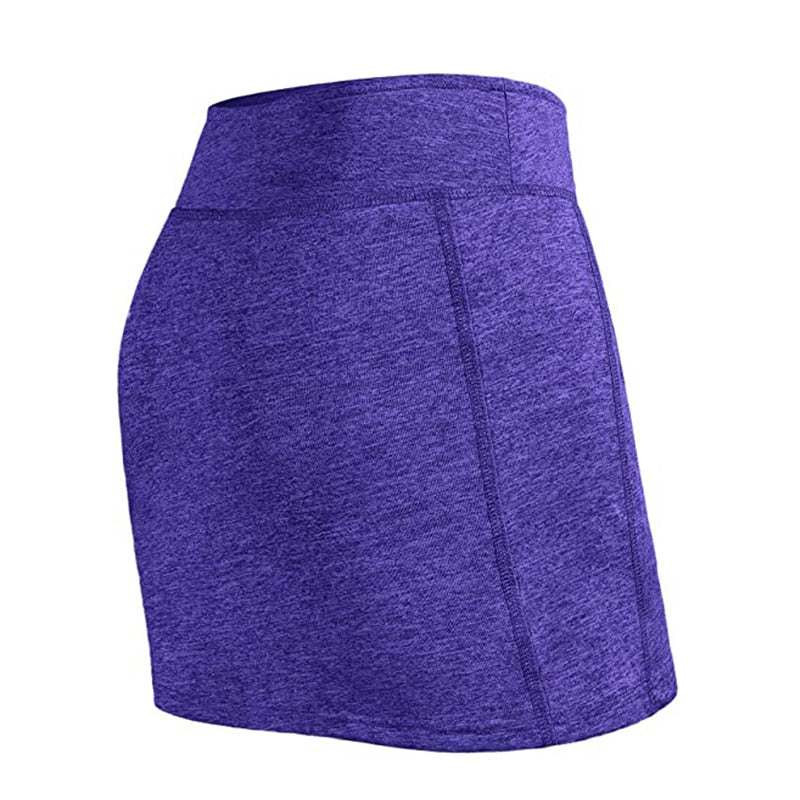 2 In 1 Tennis Pickelball Skirt Sport Fitness Skorts - justforyoushopping23