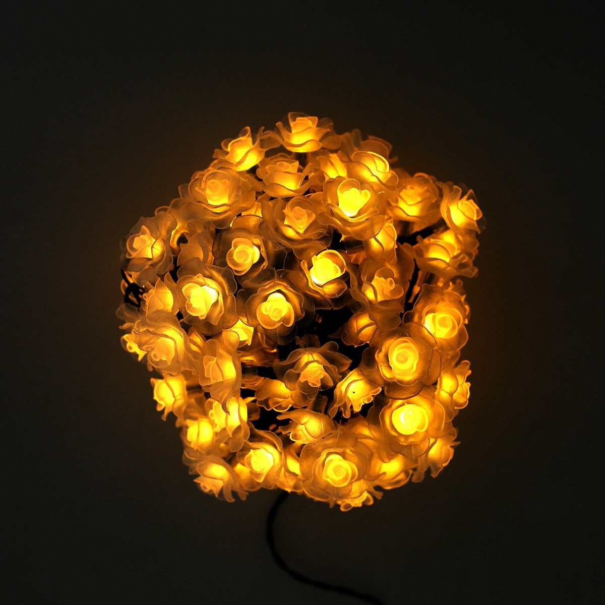 100LED Solar Rose Lights Outdoor - justforyoushopping23