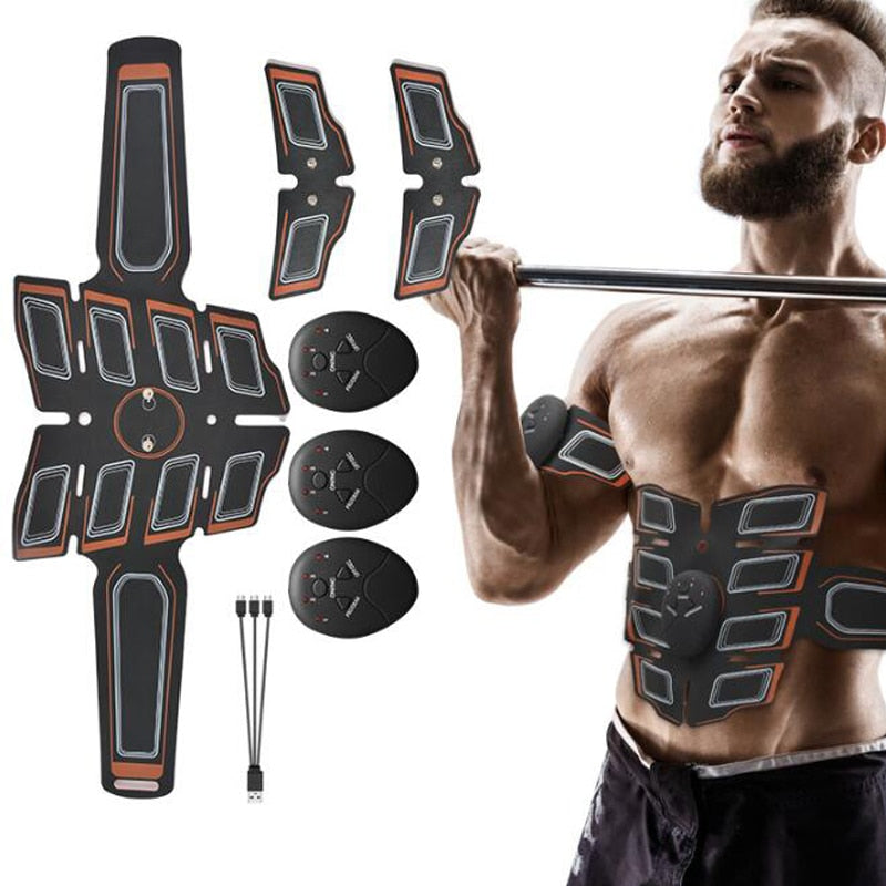 2022 EMS Wireless Muscle Stimulator Abdominal Toning Belt - justforyoushopping23