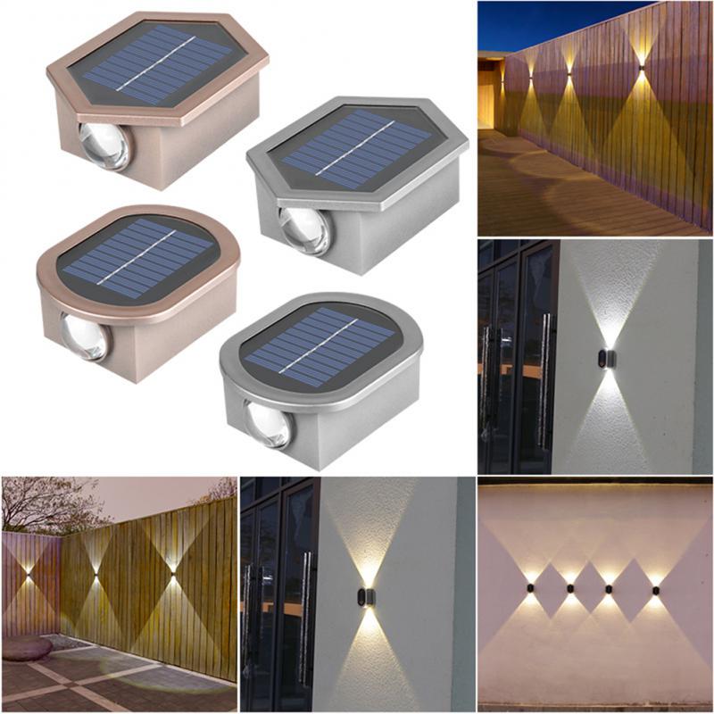 Waterproof Led Wall Light Outdoor Patio Porch Garage Lights Energy Saving Solar Outdoor Lamp Automatic Sensing - justforyoushopping23