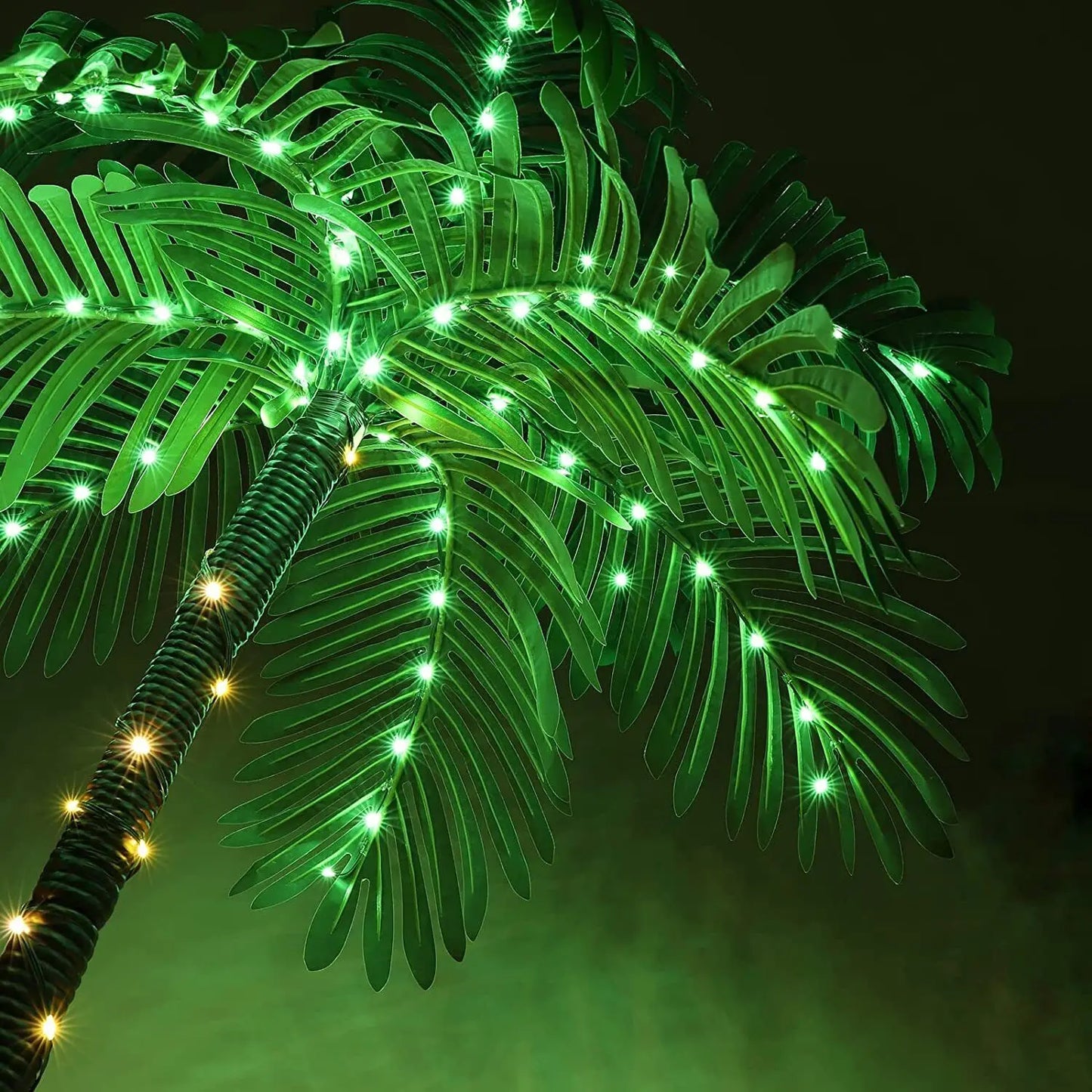 6FT LED Lighted Palm Tree Outdoor Artificial Palm Tree