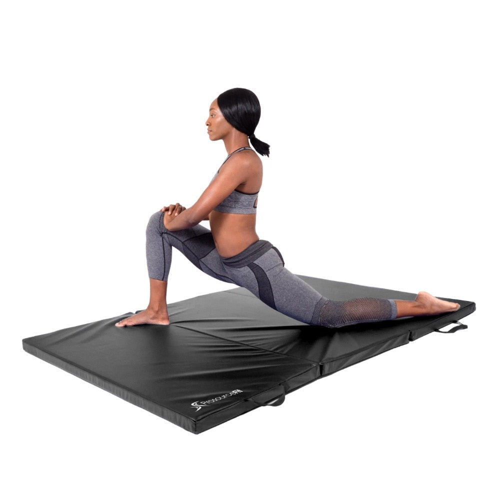 Tri-Fold Folding Exercise Mat 6" X 4" Gym Accessories - justforyoushopping23