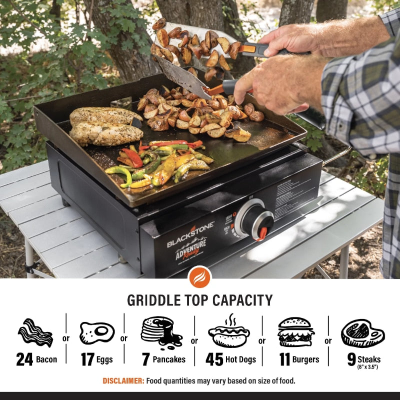 Blackstone 17" Adventure Ready Tabletop Outdoor Griddle - justforyoushopping23