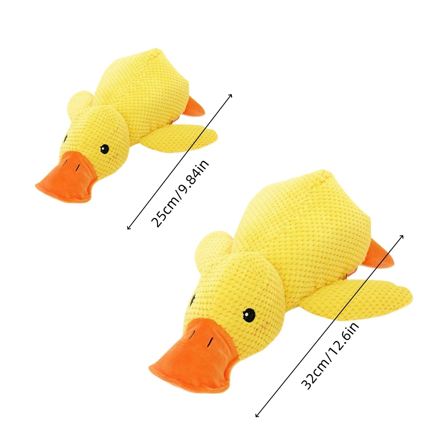 Dog Calming Duck Plush Toys Quack Duck Dog Toy Calming