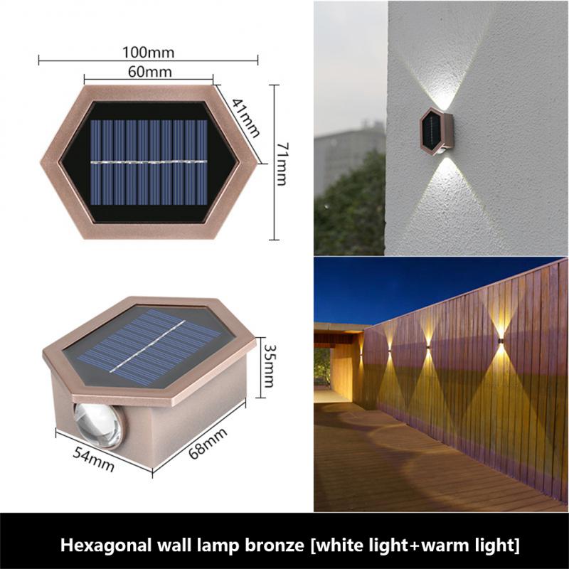 Waterproof Led Wall Light Outdoor Patio Porch Garage Lights Energy Saving Solar Outdoor Lamp Automatic Sensing - justforyoushopping23