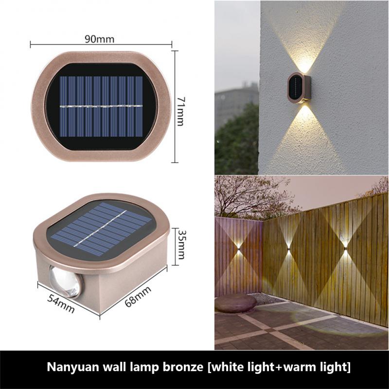 Waterproof Led Wall Light Outdoor Patio Porch Garage Lights Energy Saving Solar Outdoor Lamp Automatic Sensing - justforyoushopping23