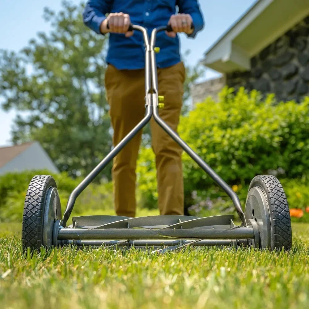 Lawn Mower, Earthwise 1715-16EW 16-Inch 7-Blade Push Reel Lawn Mower, Grey,Lawn Mower