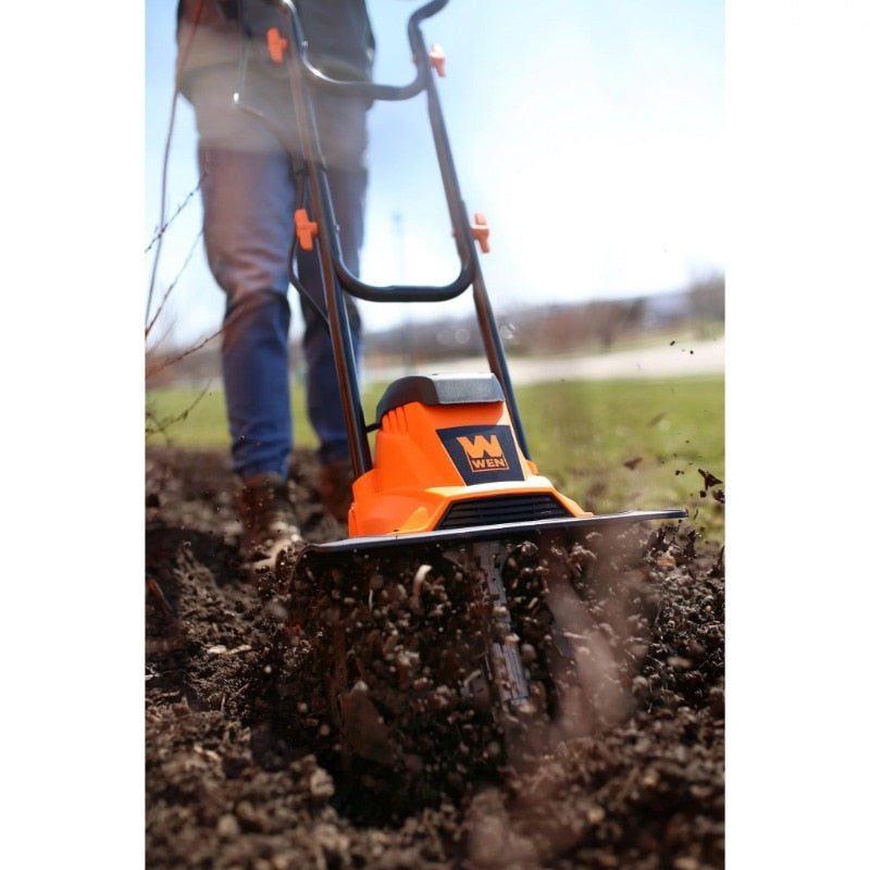 14-Inch Electric Tiller and Cultivator garden tools - justforyoushopping23