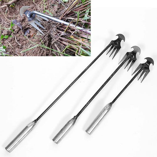 Weeding Uprooting Weeding Tool Steel Weed Puller Dual Purpose Hand Remover