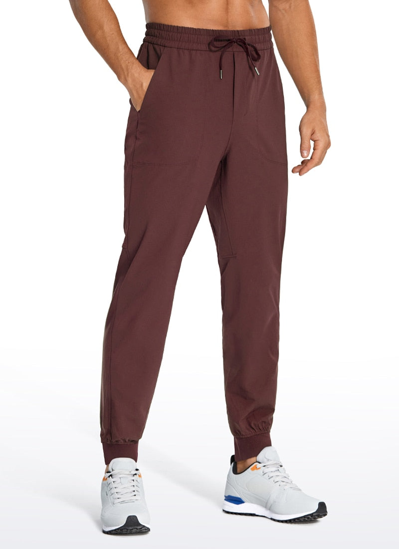 CRZ YOGA Men's Stretch Golf Joggers Pants - justforyoushopping23