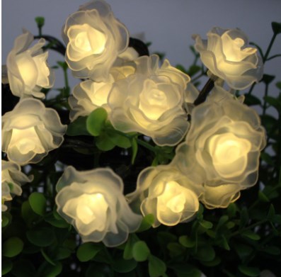 100LED Solar Rose Lights Outdoor - justforyoushopping23